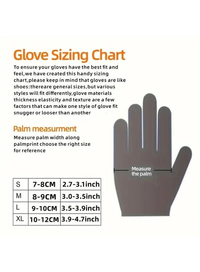 100pcs Disposable Nitrile Gloves XL Size for Household Cleaning Hair Dyeing and Beauty Salons - Image 4
